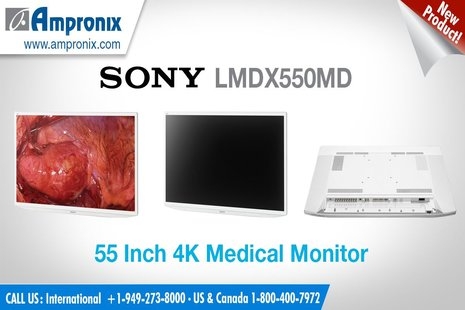 Ampronix Broadens Its Medical Monitor Line with State-of-the-Art Models from Sony and Hybridpixx