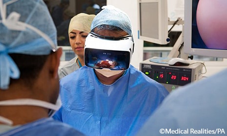 The Royal College of Surgeons plans to explore mixed reality to improve student surgical training